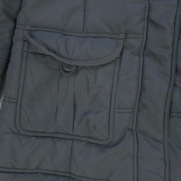 ALPHA INDUSTRIES Madison Vegan Fur Parka Puffer Jacket Military Cargo Gorpcore - Picture 12 of 15